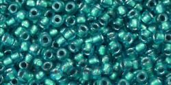 Toho biseris TR-11-377 11/0 Light Sapphyre/Met teal Lined 