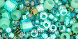 Toho biseris MIX3203 Take-Seafoam/ Green MIX