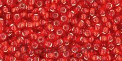 Toho biseris TR-11-25B 11/0  Silver-Lined Siam Ruby