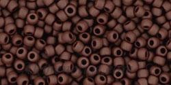 Toho biseris TR-11-46F 11/0  Opaque-Frosted Oxblood