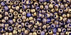 Toho biseris TR-11-1701 11/0  Gilded Marble Blue