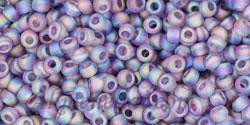 Toho biseris TR-11-166DF 11/0 Trans-Rainbow-Frosted Lt Tanzanite