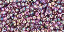 Toho biseris TR-11-166B 11/0  Trans-Rainbow Med Amethyst