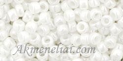 Toho biseris TR-08-121 8/0  Opaque-Lustered White 