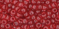 Toho biseris TR-08-5C 8/0 Transparent Ruby 