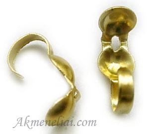 Paslėpėjai aukso spalvos 9x3mm.pakuotė 10vnt.