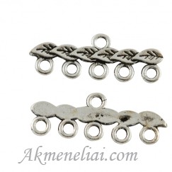 Paskirstytojas sidabro spalvos 10x26x2mm