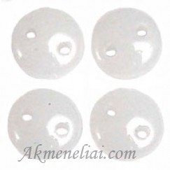 CzechMates Lentil 6mm, Alabaster