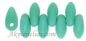 Dagger karoliukas 2,5/6mm, Opaque Turquoise