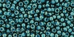 Toho biseris TR-11-374 11/0 Trans-Lustered Emerald Green