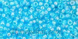 Toho biseris TR-11- 163 11/0 Transparent Rainbow Aquamarine