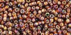 Toho biseris TR-11-2034 11/0 Silver-Lined Rainbow Topaz