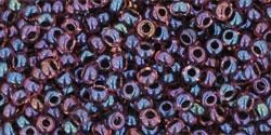 Toho biseris TR-11-251 11/0 Inside-Color Luster Lt Amethyst/Jet Lined