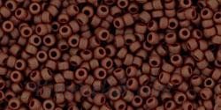 Toho biseris TR-15-46F 15/0  Opaque-Frosted Oxblood