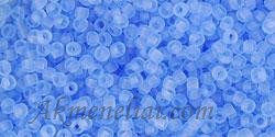 Toho biseris TR-15-13F 15/0 Transparent-Frosted Lt Sapphire 