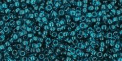 Toho biseris TR-15-7BD 15/0  Transparent Capri Blue