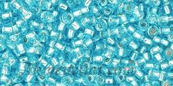 Toho biseris TR-11-23 11/0 Silver-Lined Aquamarine