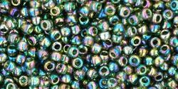 Toho biseris TR-11-180 11/0 Trans-Rainbow Olivine