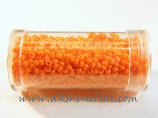 Gutermano biseris Rocailles oranžiniai 9/0