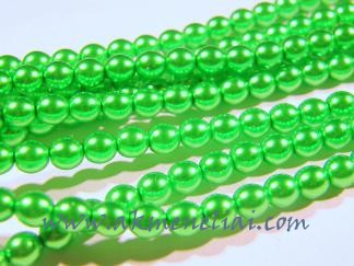 Preciosa stikliniai perliukai Fresh green 5mm