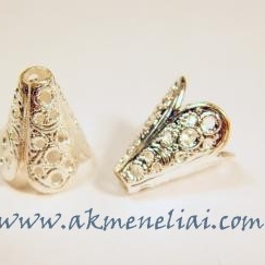 Metalinė kepurėlė 14x12mm