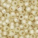 Toho biseris TR-11-PF2109 11/0 Permanent Finish - Silver-Lined Milky Jonquil
