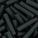 TOHO Bugle 9mm  TB-03-49F/ Opaque Jet Frosted
