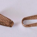 Pakabuko kilpa vario spalvos 11x4mm