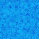 Toho biseris TR-15-3BF 15/0 Transparent-FrostedMed Aquamarine 