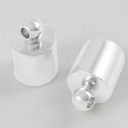 Antgalis su kilpa sidabro spalvos 12x8mm