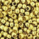 Toho biseris TR-11-PF559 11/0  PermaFinish - Galvanized Yellow Gold