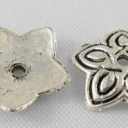 Kepurėlė sidabro spalvos 11mm. Pakuotė 10vnt