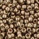 15/0 dydis su Gold Lustered, Gilded auksavimo, Galvanized danga