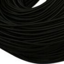 Kaučiukas apvalus juodas 2,5mm  