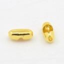 Sujungimas grandinėlei aukso spalvos, 1,5mm, pakuotė 10vnt.