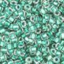 Toho biseris  TR-15-264 15/0 Inside-Color Rainbow Crystal/Teal-Lined 