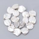  Barokiniai Keshi perlai, 22~27x20~23x4~7mm 
