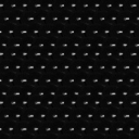 Langlois-Martin žvyneliai - Noir-Juodi, plokšti 6mm