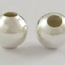 Burbuliukai 5mm, sidabro spalvos, pakuotė  30vnt.