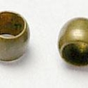 Spaustukai žalvario spalvos, 2mm, pakuotė 5g.
