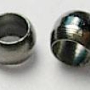 Spaustukai juodos spalvos, 2mm, pakuotė 5g.