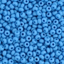 Čekiškas PRECIOSA biseris. Originali 50g pakuotė. 9/0 dydis, turkis