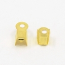 Detalė užbaigimui aukso spalvos 9x3,5mm.pakuotė 10vnt.
