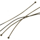 Vinutė su burbulėliu juoda spalvos 20mm x0.5mm., pakuotė 20vnt.