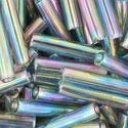 Toho biseris  TB-03-176B 9mm Transparent-Rainbow Gray