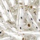 Toho Twisted Bugle TW-03-21 9mm Silver-Lined Crystal