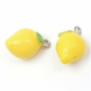 Pakabukas akrilinis CITRINA 20x12mm