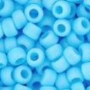 Toho biseris  8/0 TR-08-43F Opaque-Frosted Blue Turquoise