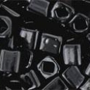 Toho biseris  4mm Cube TC-04-49 Opaque Jet
