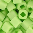 Toho biseris  4mm Cube TC-04-44F Opaque-Frosted Sour Apple